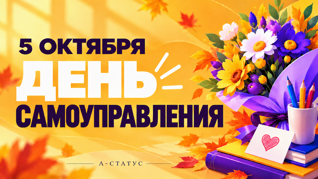 Ученики школы «А-СТАТУС» проводят уроки в День самоуправления